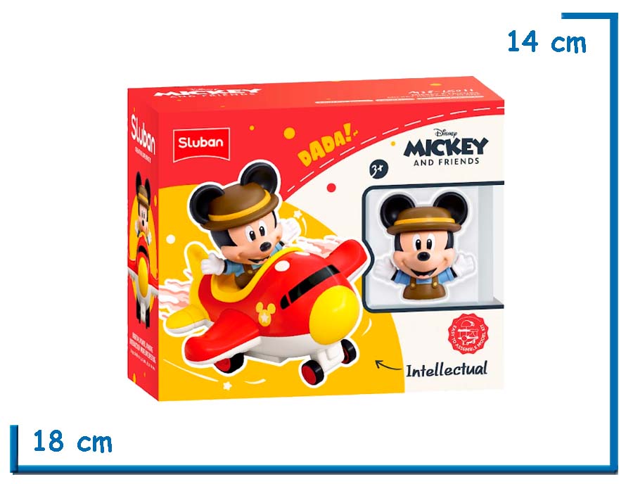 SLUBAN MICKEY AND FRIENDS MICKEY ASSEMBLY PLANE