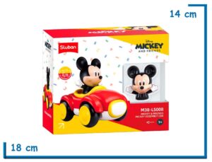 SLUBAN MICKEY AND FRIENDS MICKEY ASSEMBLY CAR