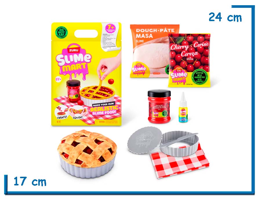ZURU SLIME MART CREA TU TARTA DE CEREZAS