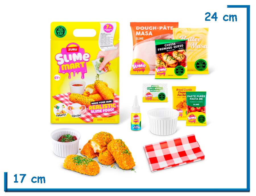 ZURU SLIME MART CREA TUS BASTONES DE MUZZARELLA