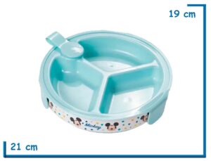 MICKEY MOUSE PLATO TERMICO CON VENTOSA