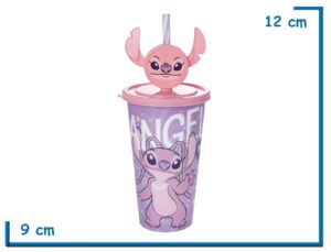 STITCH ANGEL VASO PIN 500ML