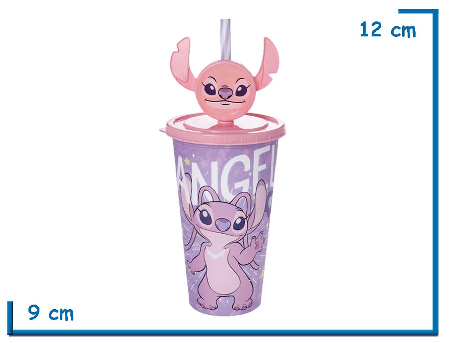 STITCH ANGEL VASO PIN 500ML