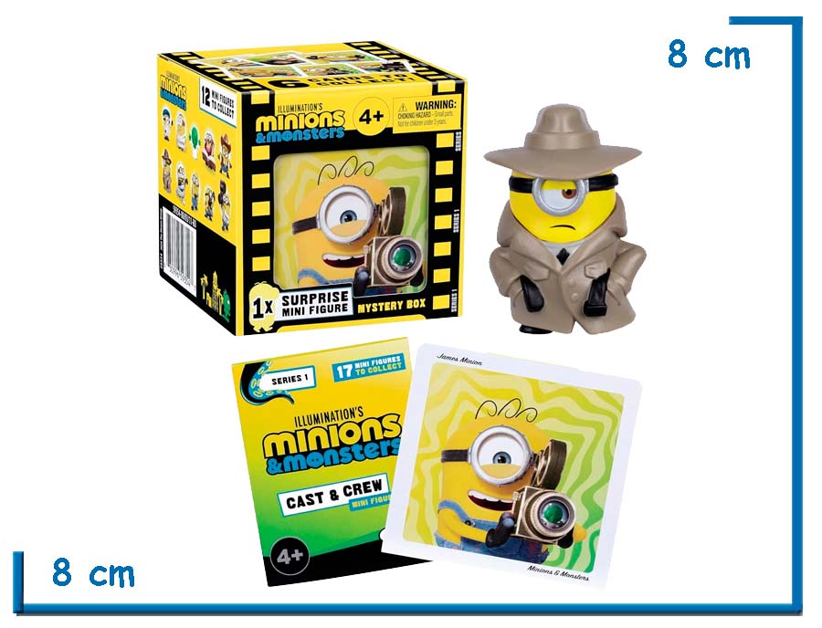 MOOSE MINIONS & MONSTERS MINION DETECTIVE MINI FIGURE