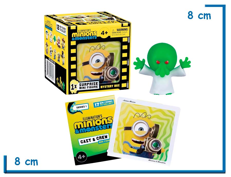 MOOSE MINIONS & MONSTERS GOOMI OJOS ROJOS (GITD) MINI FIGURE