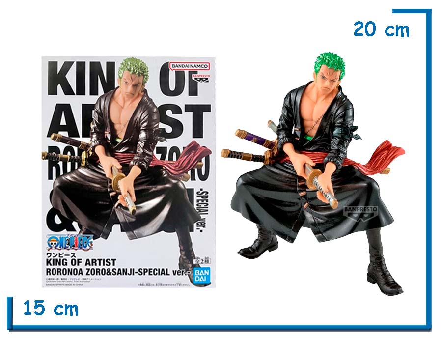BANPRESTO RORONOA ZORO ONE PIECE KING OF ARTIST SPECIAL VER.