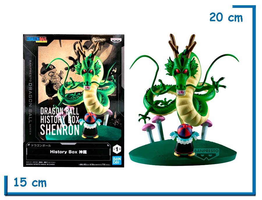 BANPRESTO SHENRON DRAGON BALL HISTORY BOX