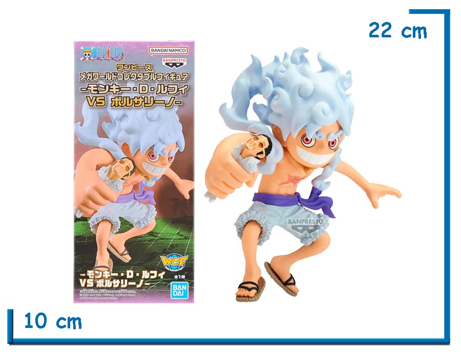 BANPRESTO MONKEY D. LUFFY VS BORSALINO ONE PIECE WCF