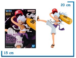 BANPRESTO MONKEY D. LUFFY GEAR 5 II ONE PIECE BATTLE RECORD COLLECTION