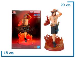 BANPRESTO PORTGAS D. ACE ONE PIECE THE SHUKKO LOGIA SPECIAL EDITION