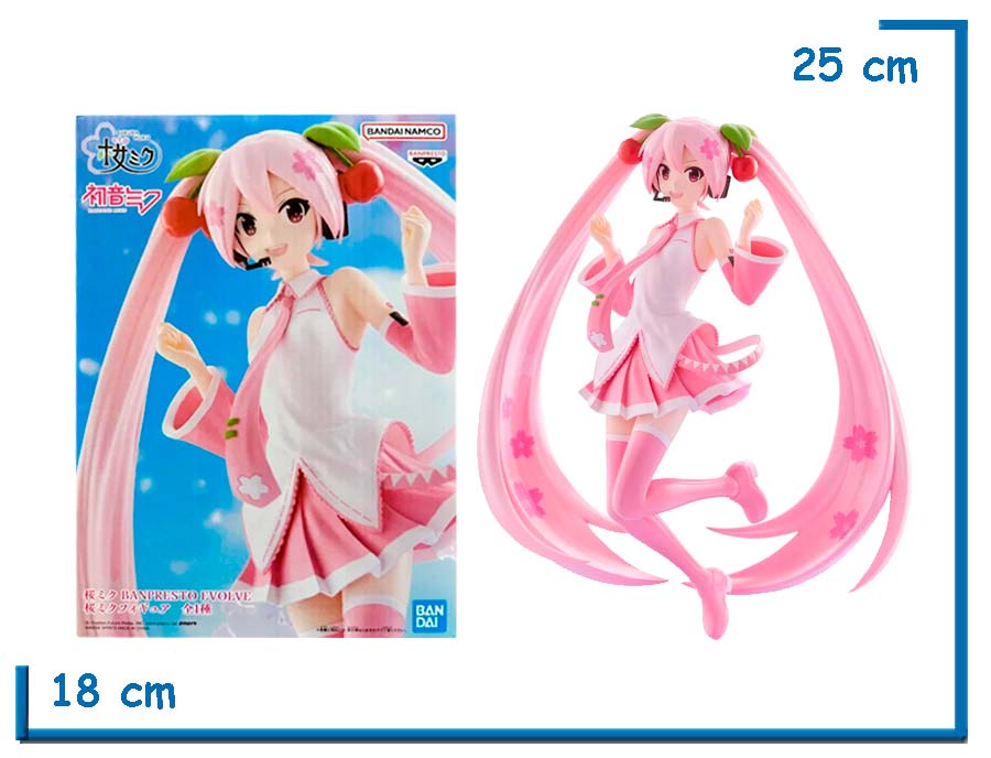 BANPRESTO SAKURA MIKU HATSUNE MIKU BANPRESTO EVOLVE