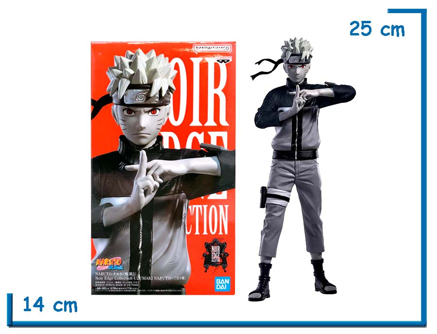 BANPRESTO UZUMAKI NARUTO NARUTO NOIR EDGE COLLECTION