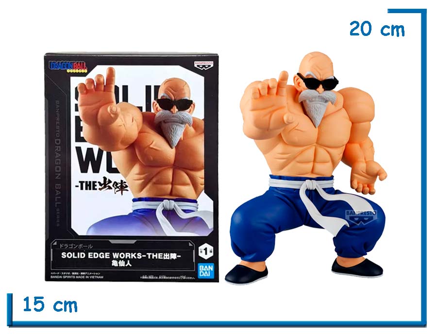 BANPRESTO KAME SENNIN DRAGON BALL SOLID EDGE WORKS