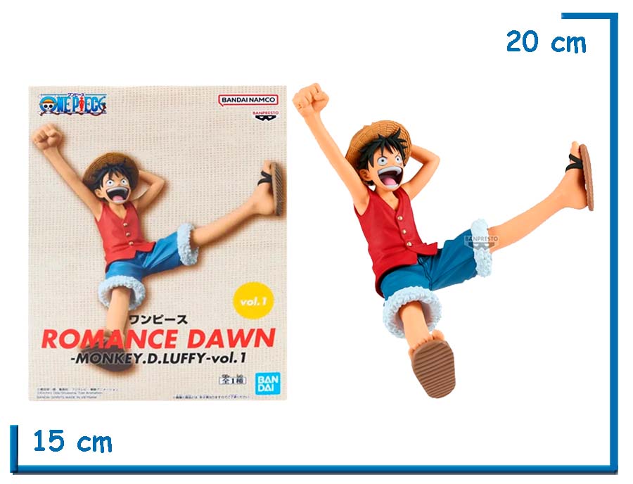 BANPRESTO MONKEY D. LUFFY ONE PIECE ROMANCE DAWN VOL.1
