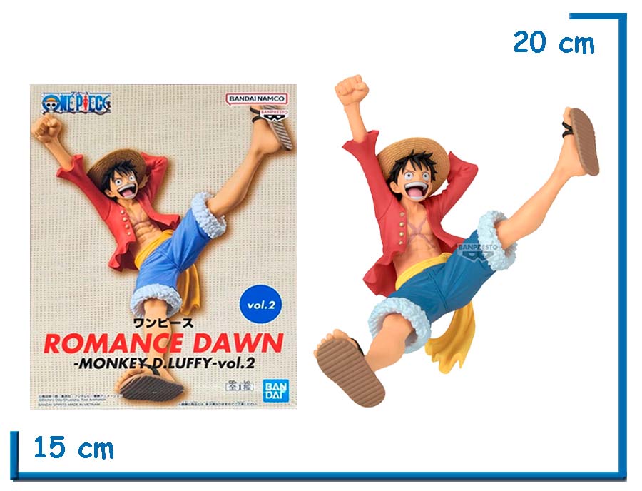 BANPRESTO MONKEY D. LUFFY ONE PIECE ROMANCE DAWN VOL.2