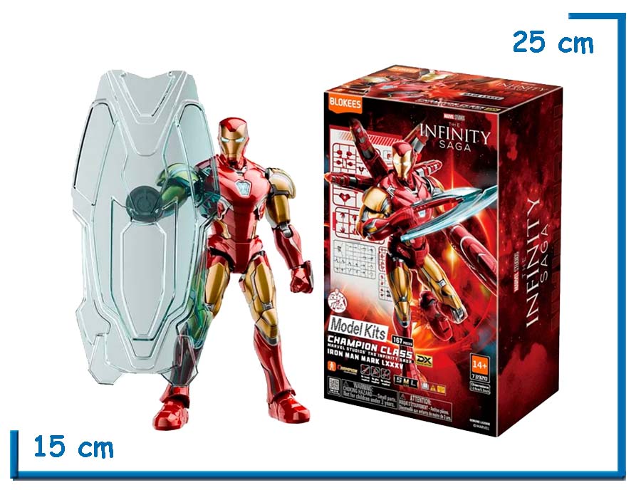 BLOKEES IRON MAN MARVEL INFINITY SAGA CHAMPION CLASS DX MODEL KIT