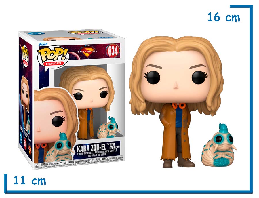 FUNKO POP KARA ZOR-EL WITH CEDRIC SUPERGIRL