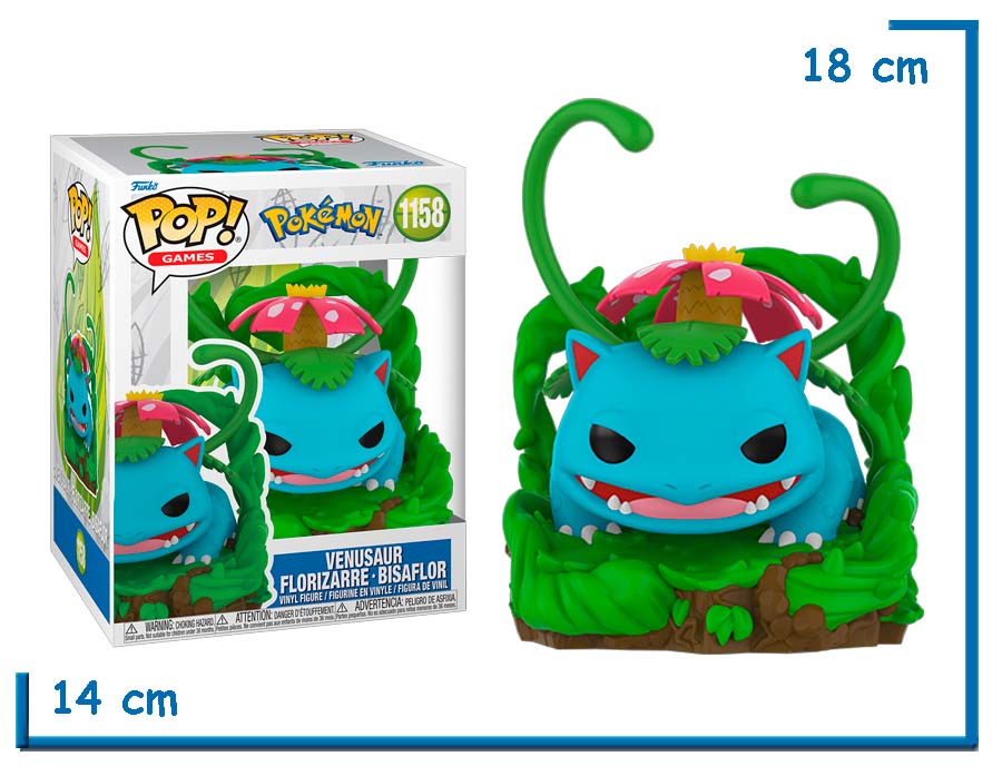 FUNKO POP OVERSIZED VENUSAUR POKEMON