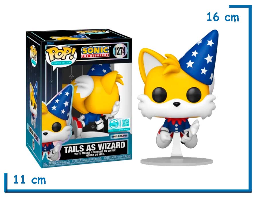 FUNKO POP LE TAILS AS WIZARD SONIC THE HEDGEHOG
