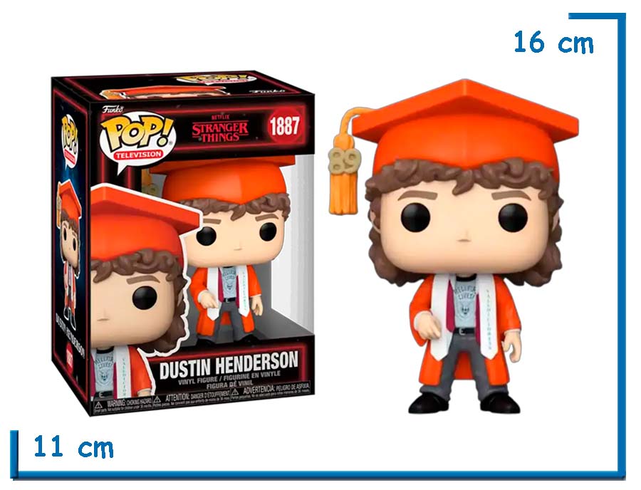 FUNKO POP DUSTIN HENDERSON (GRADUATION) STRANGER THINGS