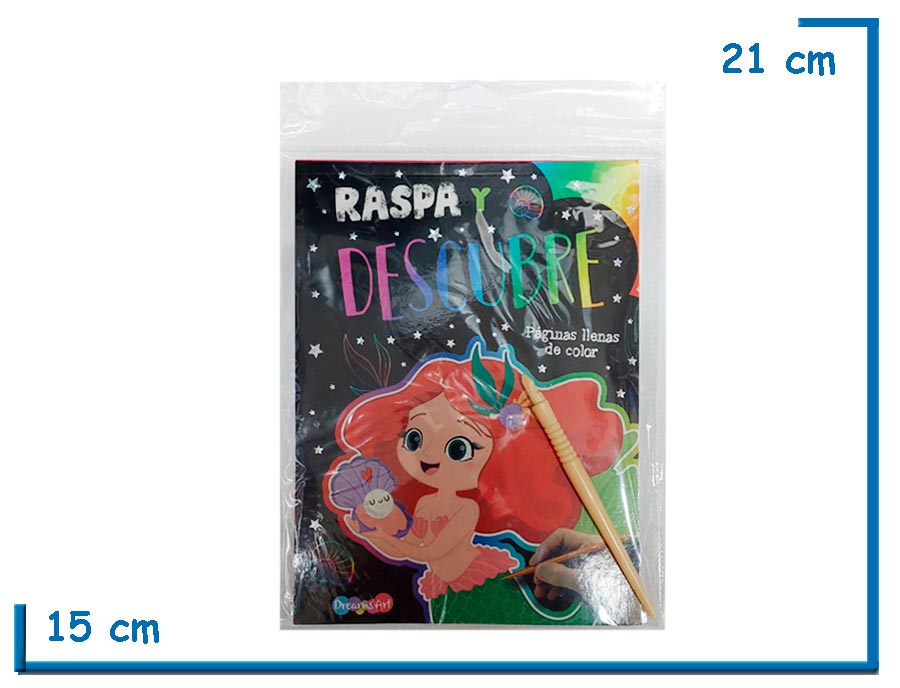 L.RASPA Y DESCUBRE SIRENA CON ESTECA