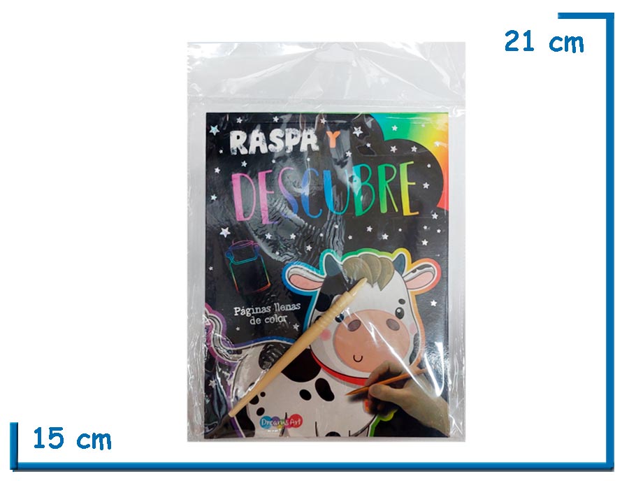 L.RASPA Y DESCUBRE VACA CON ESTECA