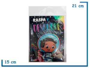 L.RASPA Y DESCUBRE ASTRONAUTA CON ESTECA