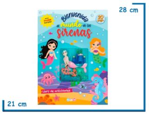 L.MUNDO DE LAS SIRENAS COL.BIENVENIDA AL CON BORRADORES 3D