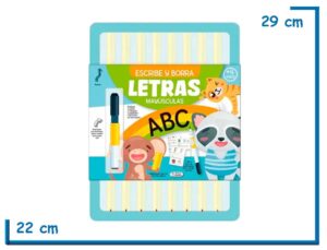 L.LAS LETRAS MAYUSCULAS COL.ESCRIBE Y BORRA