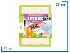 L.LAS LETRAS MINUSCULAS COL.ESCRIBE Y BORRA