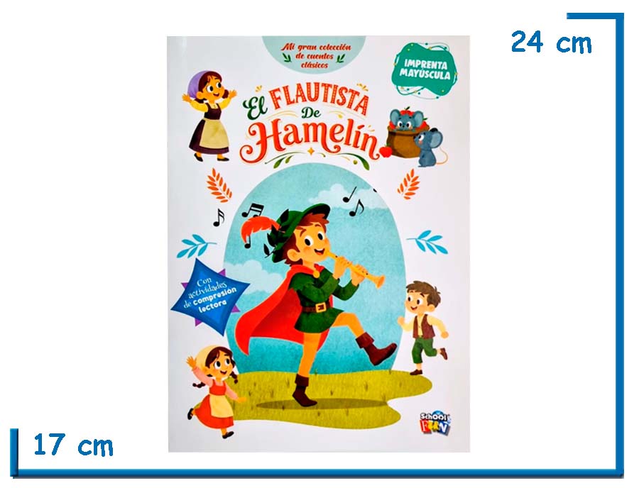 L.EL FLAUTISTA DE HAMELIN COL.MI GRAN COLECCION DE CUENTOS CLASICOS