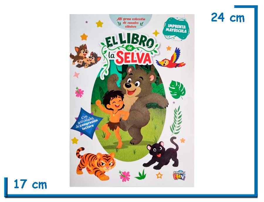 L.EL LIBRO DE LA SELVA COL.MI GRAN COLECCION DE CUENTOS CLASICOS