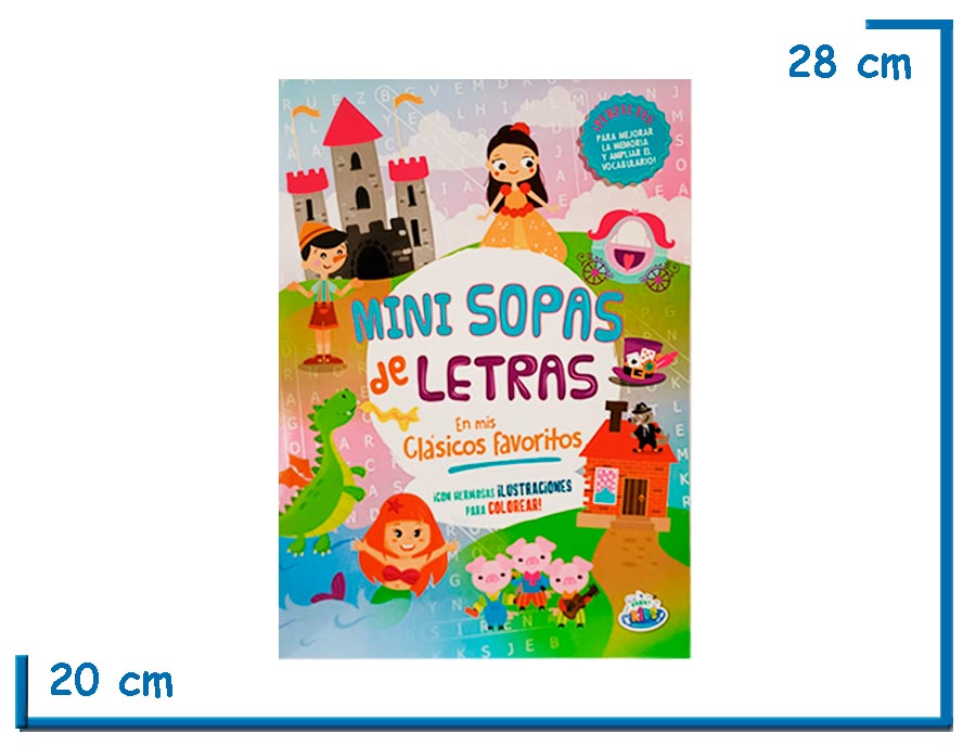 L.EN MIS CLASICOS FAVORITOS COL.MINI SOPAS DE LETRAS