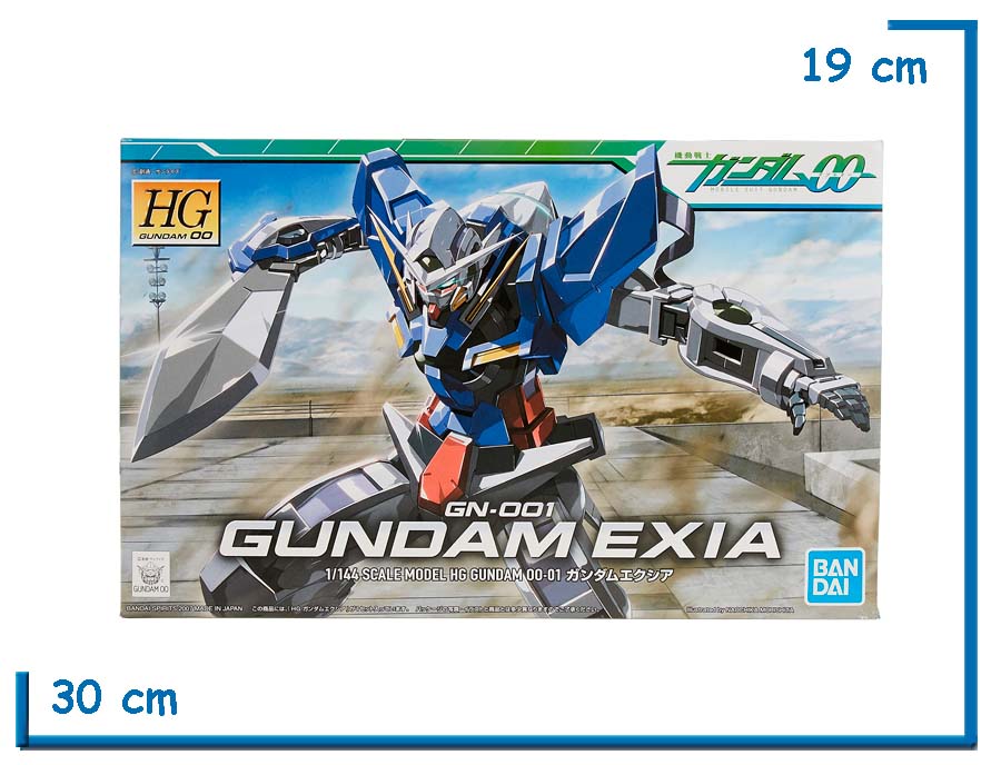BANDAI GN-001 GUNDAM EXIA 1.144 MODEL KIT