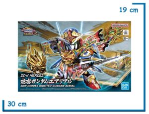 BANDAI SDW HEROES ONMITSU GUNDAM AERIAL MODEL KIT