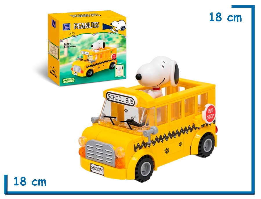 PANTASY PEANUTS SCHOOL BUS
