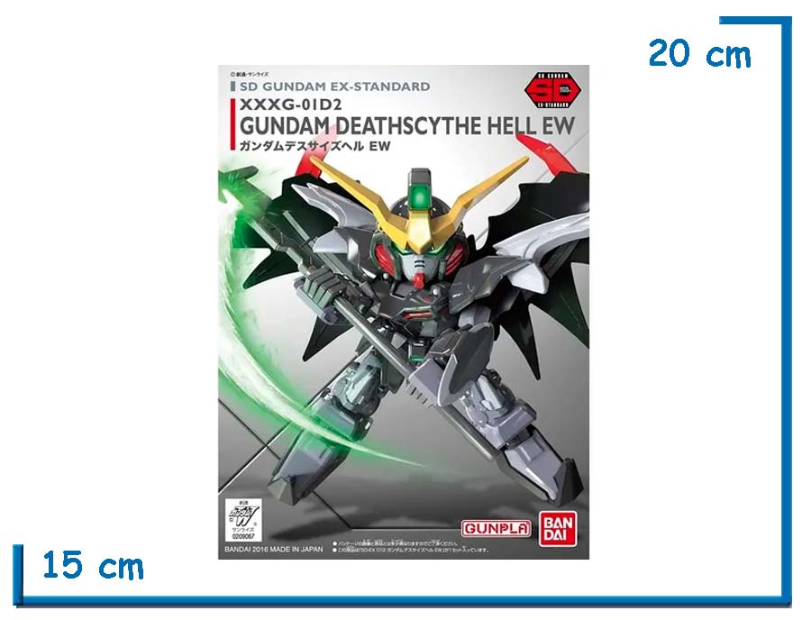 BANDAI SD GUNDAM EX-STANDARD XXXG-01D2 GUNDAM DEATHSCYTHE HELL MK