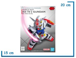 BANDAI SD GUNDAM EX-STANDARD MOBILE SUIT RX-78-2 GUNDAM MK