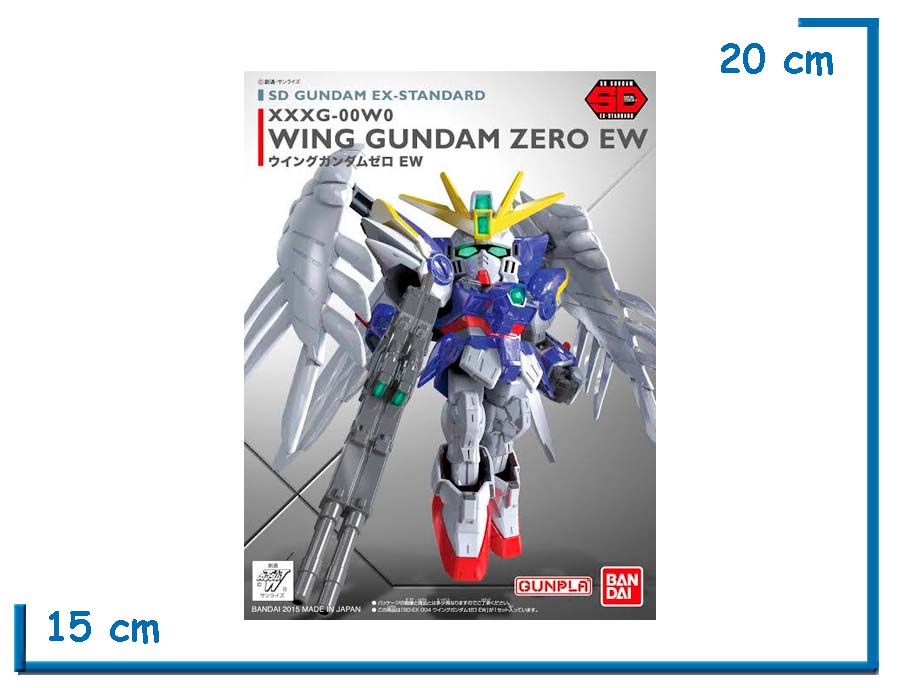 BANDAI SD GUNDAM EX-STANDARD XXXG-00W0 WING GUNDAM ZERO EW MK