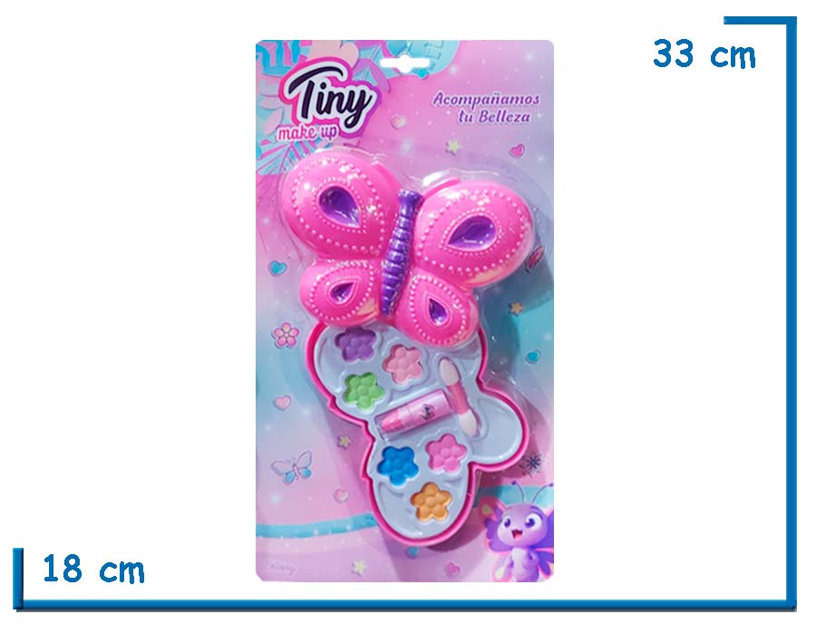 TINY MAKE UP PUPA MARIPOSA 1 PISO EN BLISTER