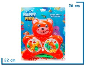 HAPPY FISH OSO NARANJA JUEGO DE PESCA DUO