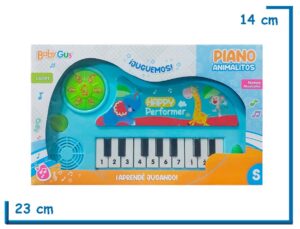 BABY GUS PIANO ANIMALITOS CELESTE LUZ Y SONIDO