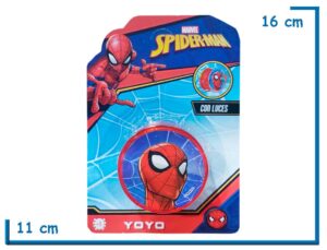 SPIDER-MAN YO-YO ROJO CON LUZ EN BLISTER