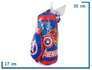 AVENGERS SET DE BOXEO CHICO EN BOLSA DE RED