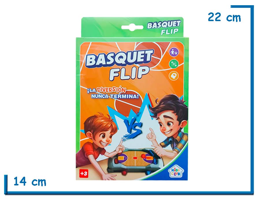 KIDS CLUB BASQUET FLIP
