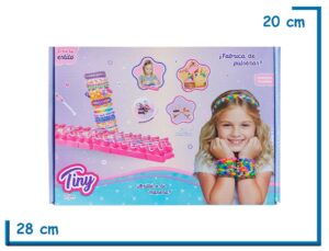 TINY BIJOU FABRICA DE PULSERAS 600 BANDITAS DE COLORES