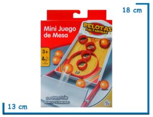 KIDS CLUB PELOTAS SALTARINAS MINI JUEGO DE MESA