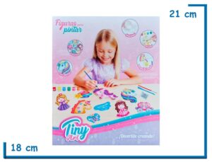 TINY ART FIGURAS PARA PINTAR PRINCESAS Y UNICORNIOS