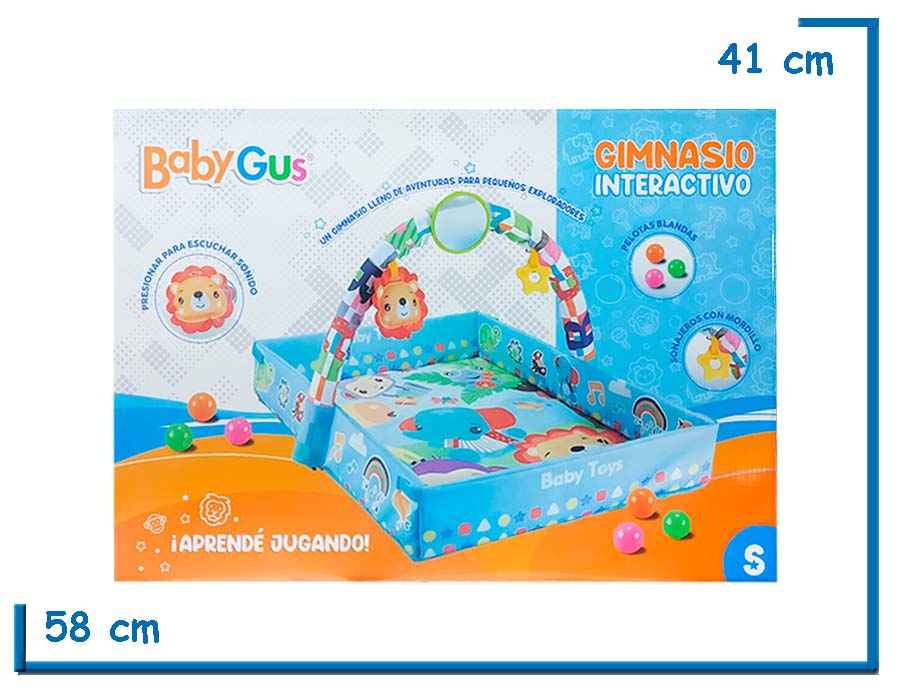 BABY GUS GIMNASIO INTERACTIVO SELVA PELOTERO