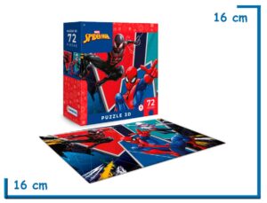 SPIDER-MAN PUZZLE 3D 72 PZS